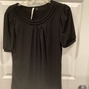 NY Collection ladies black blouse